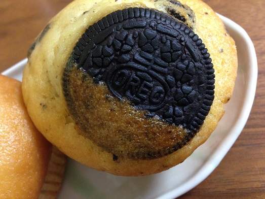 本当にクッキーがのっている