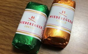 NIEDERREGGERのチョコレート