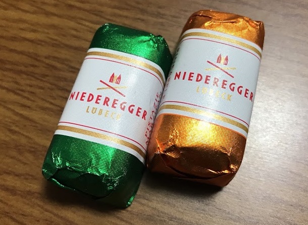 NIEDERREGGERのチョコレート