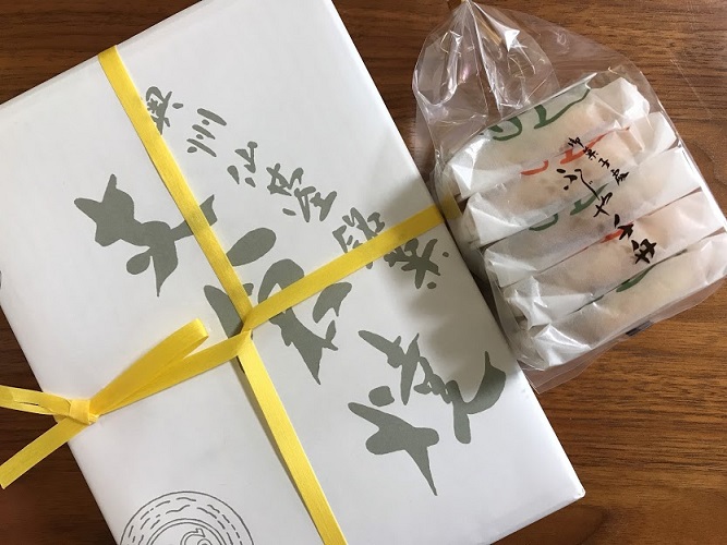 支倉焼を仙台のお土産に買いました